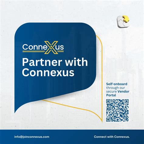 At Connexus, we are proud to partner with top-notch vendors who ...