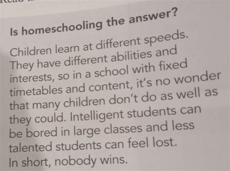 in para one what does writer mean by saying 'nobody wins?'Explain in ...