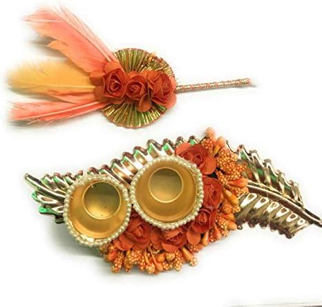 Buy AGAAS ENTERPRISES Beautiful Roli Chawal Tikka Case, Holder Roli ...