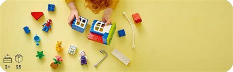 LEGO DUPLO Marvel Spider-Man’s House 10995 Building Toy Set; Spidey ...