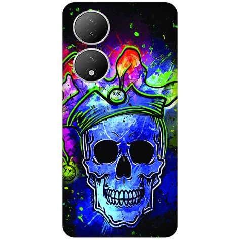 Psychedelic Royal Skull Case Vivo Y100 5G – Printphoto