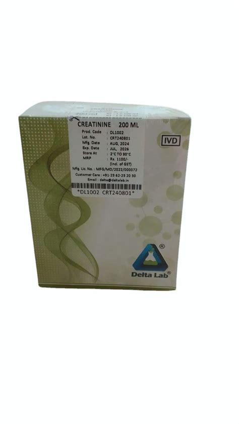 Creatinine Test Kit - Medical Help Desk