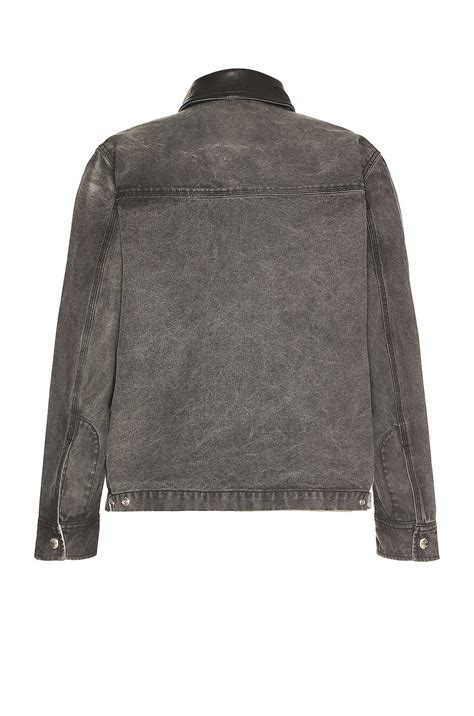 Diesel Chart Jacket in Black | FWRD