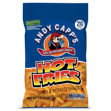 Buy Andy Capp's Hot Fries, 1.5 oz, 48 Pack Online in India. B0039KG2TG
