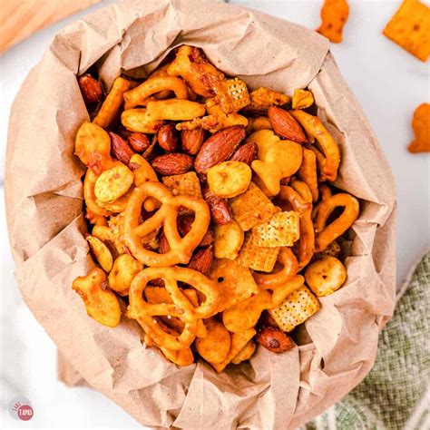 Zesty Goldfish Crackers Mix Savory Snacks Snack Mix Sweet Spicy Chex