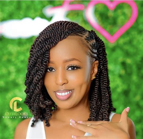 Two Strand Twist Hairstyles, Kinky Twists Hairstyles, Braided Cornrow ...