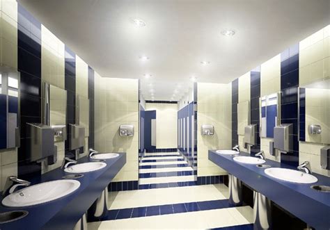 2018室外现代公共厕所效果图-房天下装修效果图
