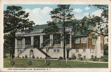 Cape Fear Country Club Wilmington, NC Postcard