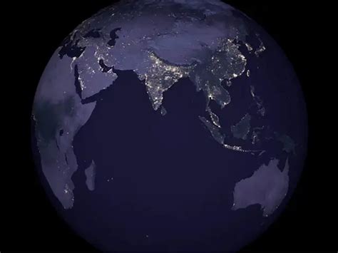 NASA: NASA releases satellite images of India at night and they are ...