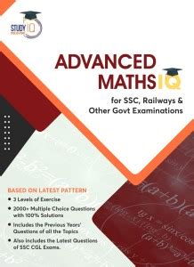 Advance Maths Book For SSC CGL, CHSL, CPO And Other Govt. Exams 2025-26 ...