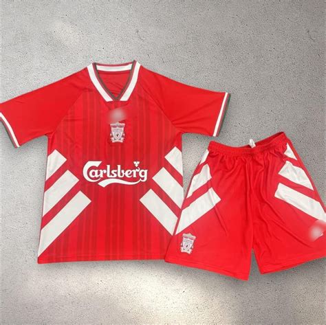 Liverpool 1993/95 home jersey with shorts - ms retro store – MS RETRO STORE