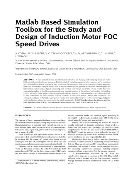 Image result for MATLAB Foc Model
