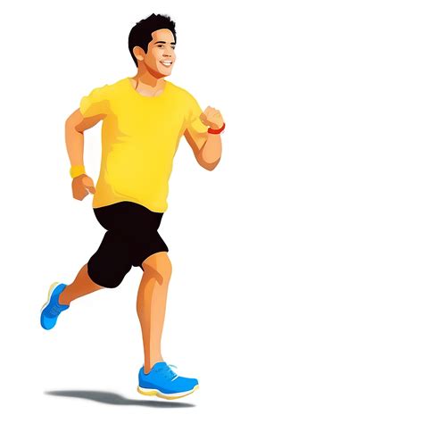 Running Man Vector PNG 的图像结果