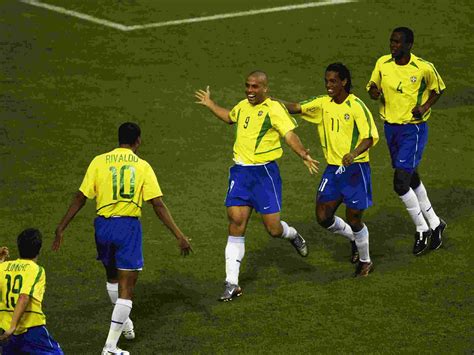 2002 world cup champions, Brazil | Seleção brasileira de futebol, Seleção 2002, Jogadores ...