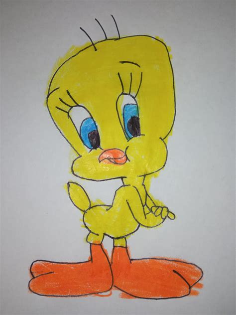 Here's a drawing I made of Tweety. What do you think? : r/cartoons