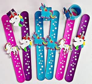 Buy MSGH 2 PCs Superhero Themed Party Slap Wristbands for Kids Boys ...