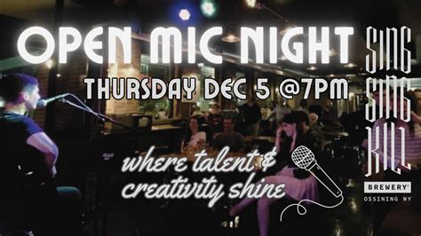Open Mic Night, 75-77 Spring Street, Ossining, NY, United States, New ...