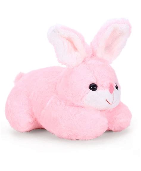 Buy Babique Cute Pink Rabbit soft Toys 26 cm (pink) Online at Low ...