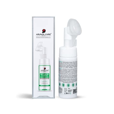 Anti-Acne Foaming Face Wash - Natural Salicylic Acid Formula - Aroma ...