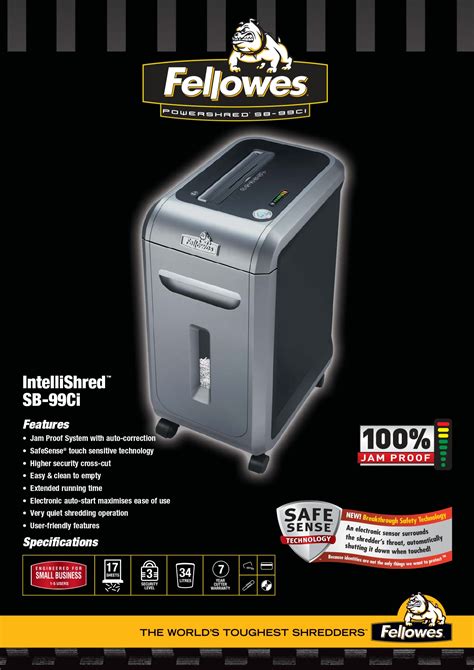 FELLOWES Shredder Machine 99Ci Dealer Malaysia | FELLOWES Shredder ...