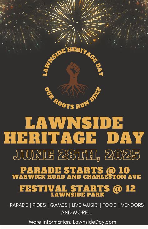 Lawnside Day 2025, Lawnside Park, 28 June 2025 | AllEvents