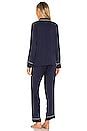 Splendid Notch Collar PJ Set in Midnight Navy | REVOLVE