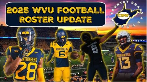 WVU Football Roster Update | West Virginia Mountaineers 2025 - YouTube