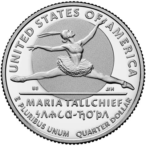 ¼ Dollar "Washington Quarter" (Maria Tallchief) - United States – Numista