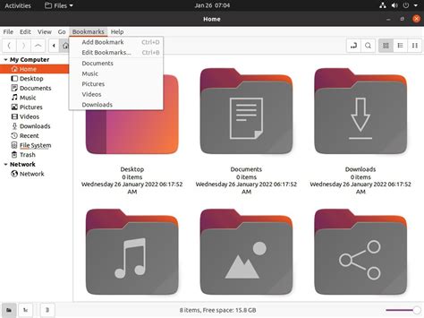 Image result for Ubuntu File Manager