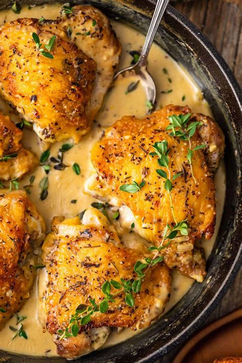 Chicken Dijon in White Wine Sauce - VIDEO!!!