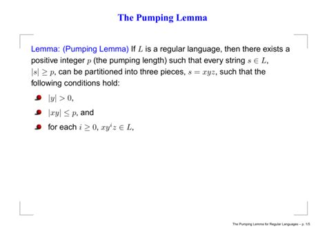 Image result for Pumping Lemma Examples
