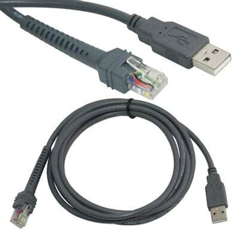 USB Cable for Symbol LS2208 DS22 Barcode Scanner : Amazon.in: Office ...