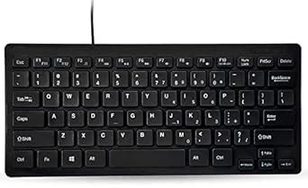 MaK WOrLD® USB D-Lite Plus Wired Mini Keyboard with Chocolate Keys ...