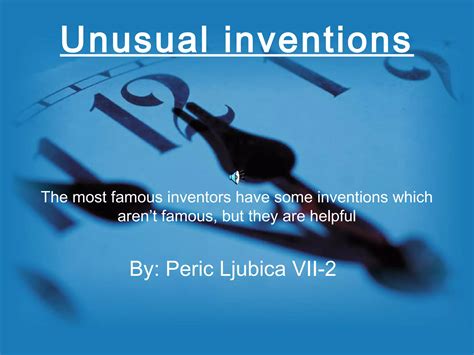 Unusual Inventions 的图像结果