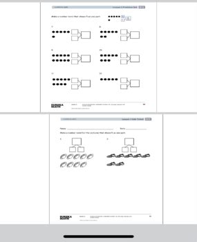 Eureka Math First Grade Module 1 Lesson 7 的图像结果