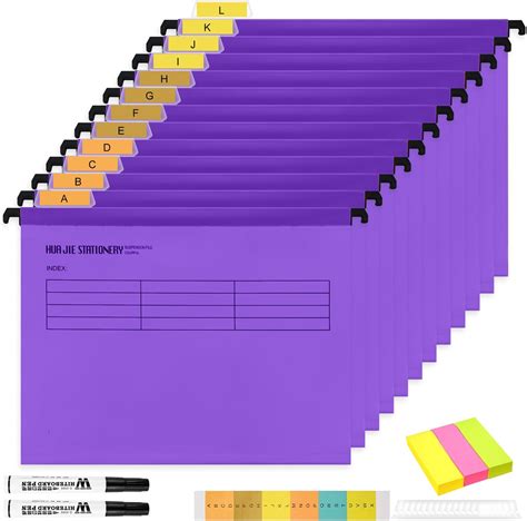 A4 Suspension Files with Tabs and Card Inserts for Filing Cabinets ...