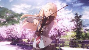 Your Lie In April Shigatsu Wa Kimi No Uso Anime Series Matte finish ...