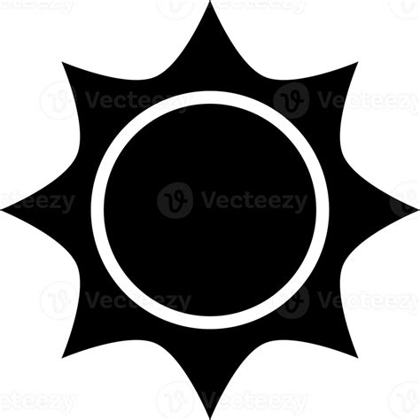 Doodle black sun 68543197 PNG