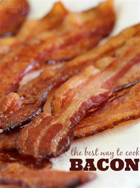 how to cook bacon different ways