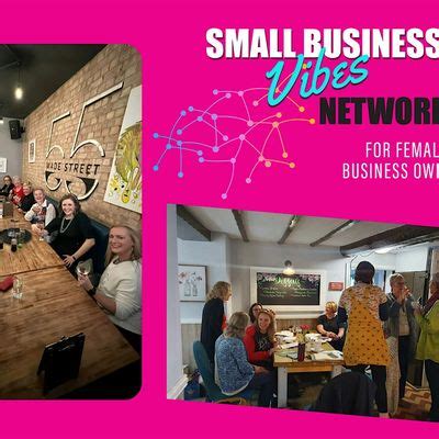 Small Business Vibes - Womens Networking In Person - LEICESTER (GROBY ...