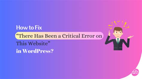 Image result for Critical Error Fix