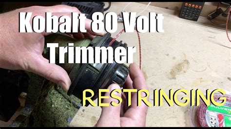 Image result for Kobalt 80V String Trimmer Line Replacement