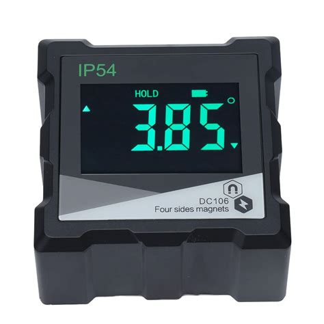 Digital Angle Finder, Magnetic Inclinometer 4 Sides Magnets 0.05 ...