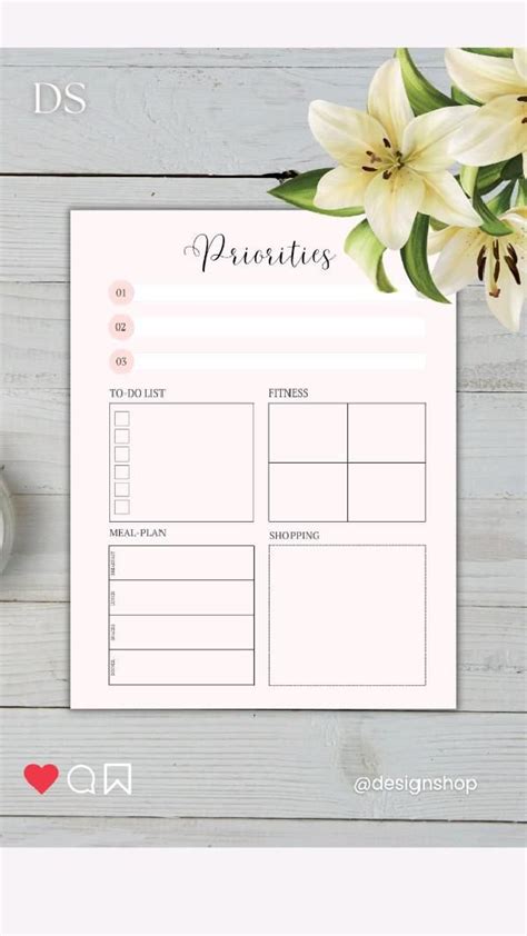 Image result for Planner Page Layout