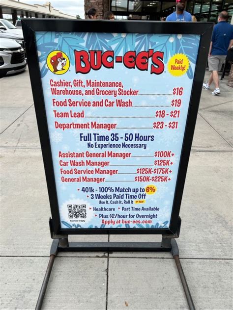 Had my first experience at Buc-ee’s a couple years ago! It was impressive. The pay they offer ...
