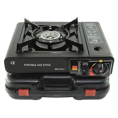 TIUDTOY Aluminium Portable Butane Camping Stove with Case: Automatic ...