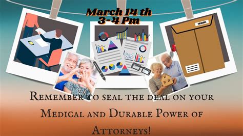 Free event: Come get your Medical and Durable POA, 1860 S Seguin Ave ...