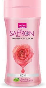 VI-JOHN Saffron Roses Body Lotion Deep Care Moisturization for All Skin ...