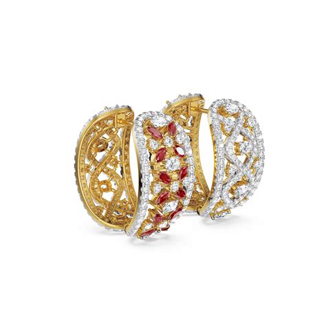 Buy Convertible Tira Lab Grown Diamond Earrings Online At Emori