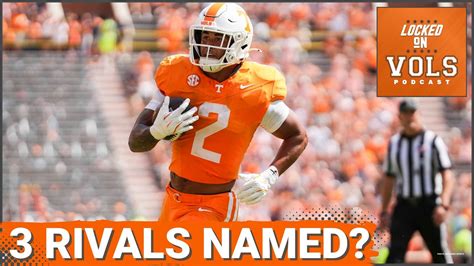 REPORT: Tennessee Football’s Annual Rivals are Vanderbilt, Alabama ...